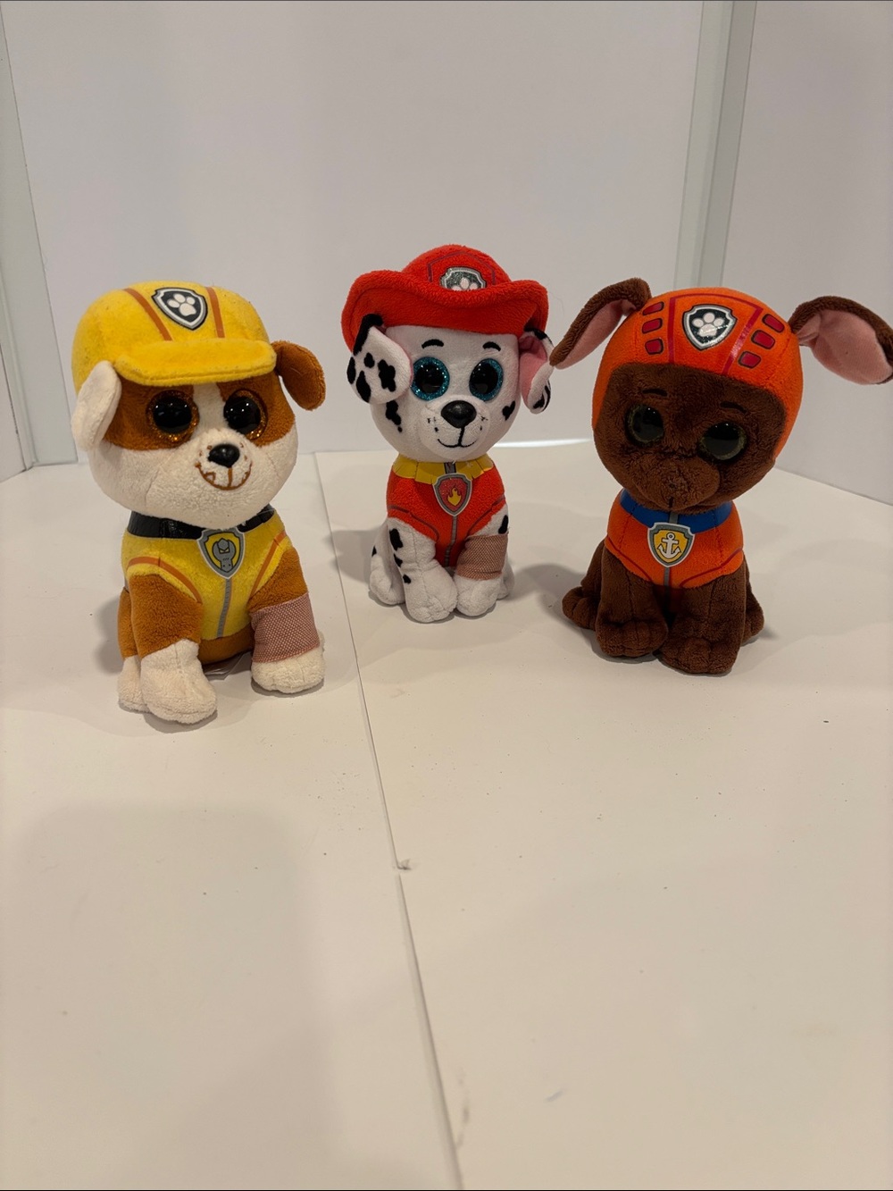 PAW PATROL, TY, Marshall, Rubble & Zumba.